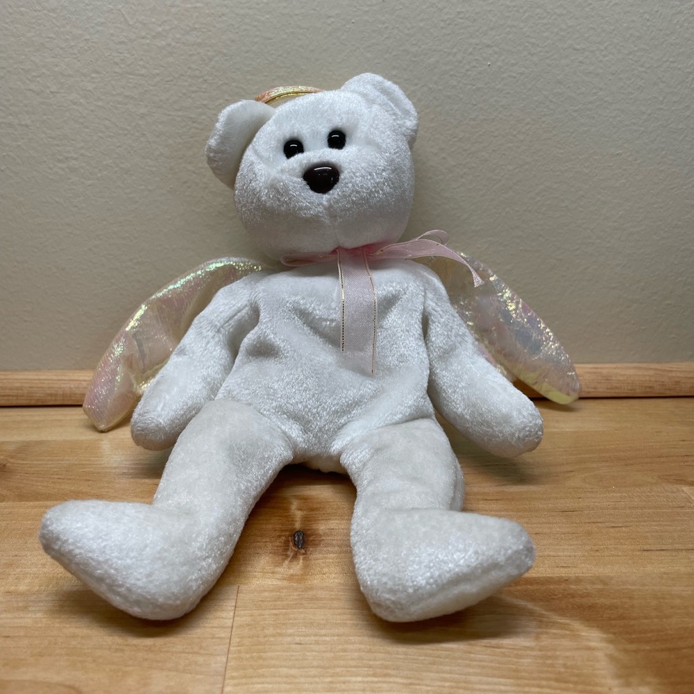 Beanie Babies halo the bear